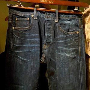 G-Star Raw 3301 straight jeans.only worn 2 times.